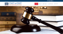 Desktop Screenshot of coasttocoastinvestigations.com